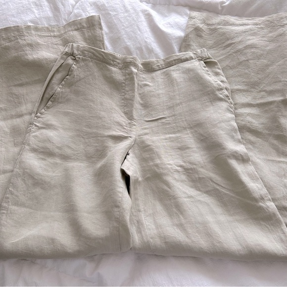 Joe Fresh Pants - NWT 100% Linen Tan Pants